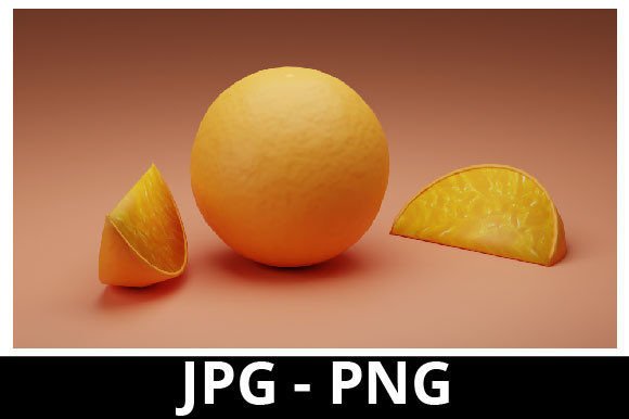 3D Rendered Oranges: A Vibrant Asset for Creative and Design Projects