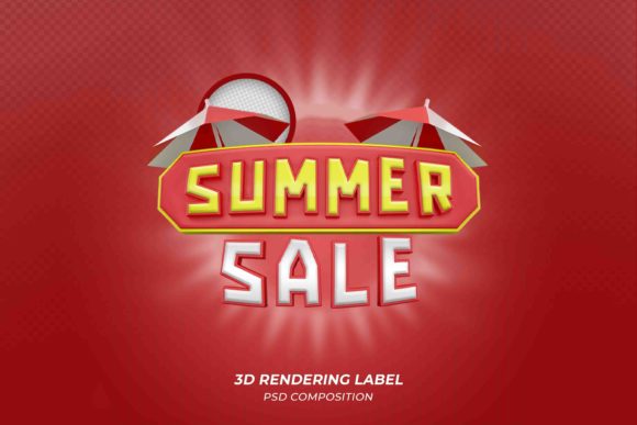 How to Use Summer Sale 3D Render Text Design for Eye-Catching Visuals