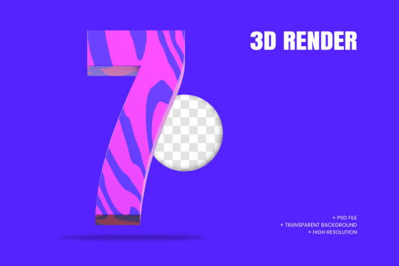 Number 7: A Powerful Symbol in 3D Design and Creative Projects