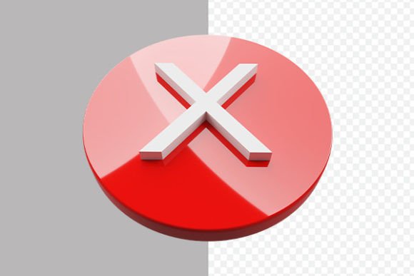 Prohibited Symbol: Strategic Use of the Cross in a Red Circle